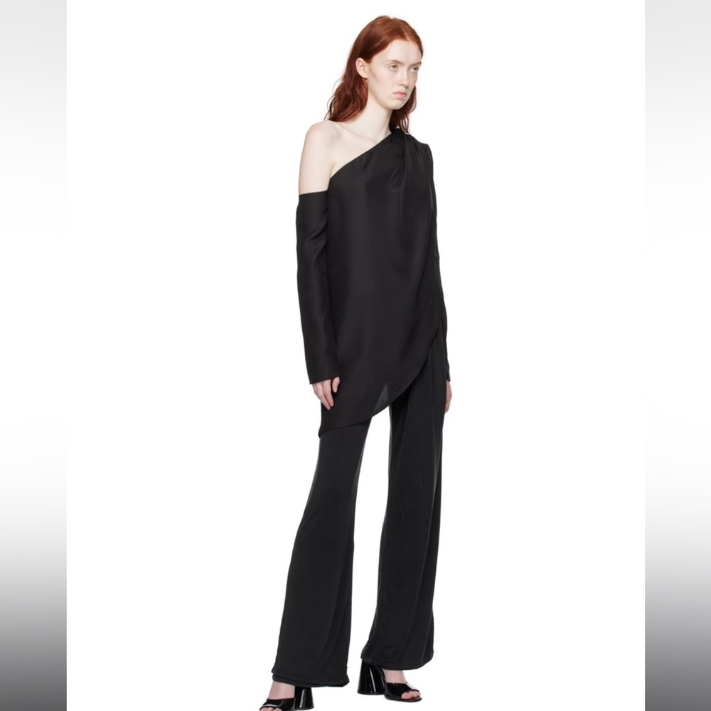 Gauge81 asymmetrical stretch dress pant